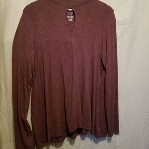 American Eagle Soft and Sexy Slub Blouse